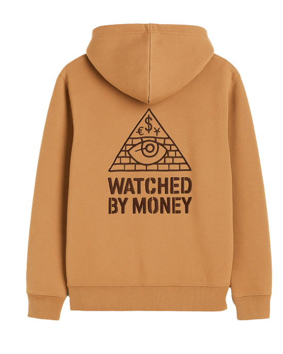 REDISTANCE  WATCHED MONEY ZIP HOODIE RDU225TC08-2222